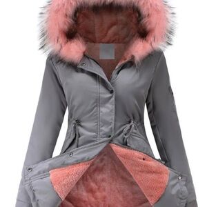 Cozy Faux Fur Lined Parka Hoodie